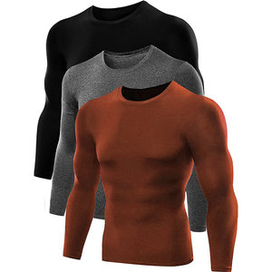 Rashguard Homme Qualité Supérieure Personnalisable Logo Tissu Extensible Séchage Rapide Respirant UPF50+ Écologique pour MMA BJJ Gym OEM ODM - Product Image 6