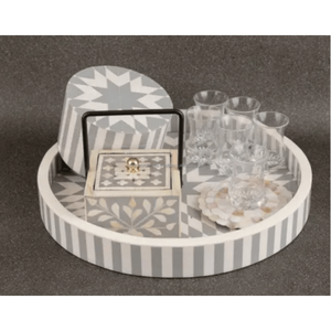 Sleek StraightLine Bakhoor Set | Modern Stainless Steel Incense Holder with Round Trays | Minimalist Arabic Fragrance Experience - Product Image 1