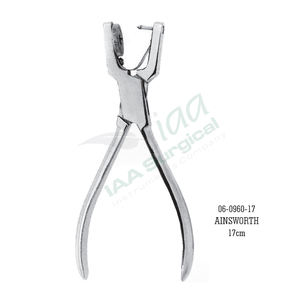 Pince à perforer Ainsworth pour cauchoirs dentaires, instruments d'endodontie, vente en gros à bas prix, forceps à perforer Ainsworth - Product Image 2