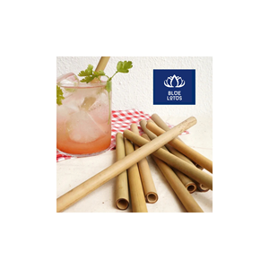 Pailles en bambou écologiques de haute qualité, sûres et propres, 100% végétales, idéales pour servir des boissons froides et des jus, vente directe. - Product Image 1