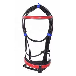 Brida de Cuero Premium para Caballo, Tipo Western, Equipo Ecuestre para Carreras, Silla de Montar para Caballo - Product Image 1