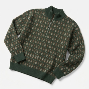 Sudadera Extra Grande de Invierno para Mujer, Larga, Lisa, Informal, Cómoda, Antiarrugas, Transpirable, Forrada, de Punto, Poliéster/Algodón, 380g - Product Image 5
