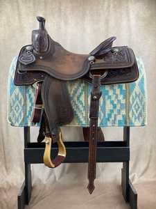 Silla de Montar para Caballo con Herrajes de Latón, Precio Directo de Fábrica, OEM ODM, Hecho a Medida, Cuero Genuino de la Mejor Calidad, Silla Australiana - Product Image 6
