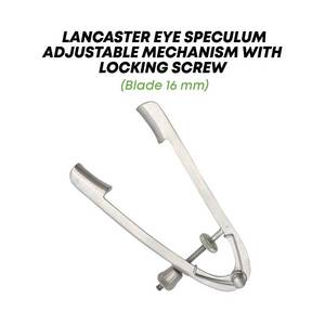 Kit Quirúrgico Oftálmico para Pterigio, 10 Piezas, Instrumentos de Microcirugía Ocular de Acero Inoxidable para Uso Ortopédico Equino, Marca SURGINEXA - Product Image 4