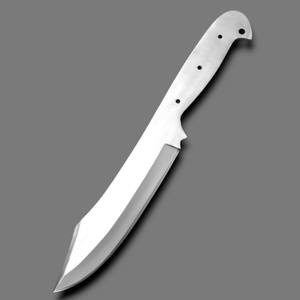 ใบมีดเปล่าสำหรับทำมีดสกินเนอร์แบบสั่งทำพิเศษ OEM ปลายหยดน้ำ ขัดเงาเต็มใบ แข็งระดับ 58 HRC ผลิตจากเหล็กคาร์บอน 1095 สำหรับกิจกรรมกลางแจ้ง ตั้งแคมป์ ล่าสัตว์ - Product Image 1