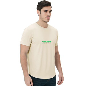 เสื้อยืดผู้ชายแบบเรียบ พิมพ์ลายได้ตามต้องการ สไตล์สตรีทแวร์ เสื้อผ้าฤดูร้อน เสื้อคอกลมเรียบง่าย - Product Image 1