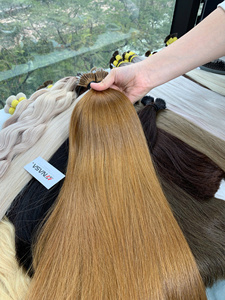 Extensiones de Queratina con Punta Doble, Cabello Virgen Remy Vietnamita de Doble Trama, Estilo Liso, Venta al por Mayor - Product Image 3