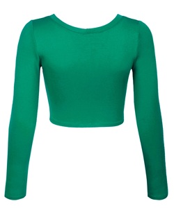 Nouveau Crop Top Décontracté à Col Rond pour Femme Grande Taille, Personnalisable avec Logo Imprimé et Motifs Tendance - Product Image 3