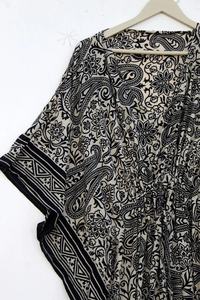 Caftán de seda para mujer, vestido bohemio/caftán/Bata - Product Image 6