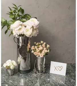 Jarrón de Flores Metálico Moderno de Tendencia Mundial para Decoración del Hogar, Jarrón de Flores Metálico Hecho a Mano por Diseñadores para una Vida de Lujo - Product Image 6