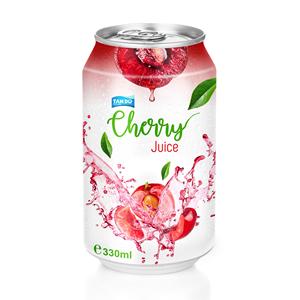 Jus de fruits tropicaux Tan Do en canette aluminium 330ml, boisson aromatisée à la cerise, marque privée OEM, du fabricant vietnamien - Product Image 5