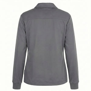 Chaqueta Médica con Cierre y Cuello para Mujer, Uniforme de Enfermería, Chaquetas Médicas Elegantes con Logotipo Personalizado, Precio al por Mayor de Alta Calidad OEM - Product Image 3