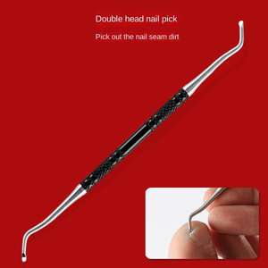 Coupe-ongles et lime à pieds en acier inoxydable avec logo, design masculin, type lime à pieds, éliminateur de callosités ANAAIF - Product Image 4