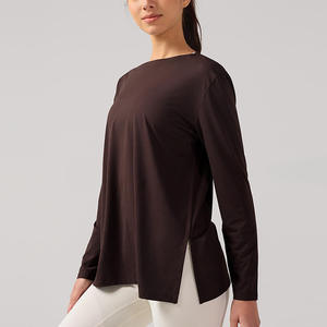 Bulk Women Oversized Long Sleeve <b>Tops</b> Streetwear <b>Tops</b> Custom Print Ready to Ship USA Buyers Factory Price USA - Product Image 5