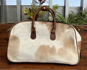 Bolsa de viaje con ruedas personalizable de cuero genuino de vaca, Maleta, equipaje con ruedas, bolsa de lona, bolsa de equipaje de viaje rodante con ruedas - Product Image 3