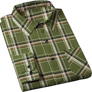 Camisa de Franela para Hombre a Precio Razonable, Última Moda, Alta Calidad, Antiarrugas, Camisa de Franela para Hombre con los Mejores Diseños - Product Image 3