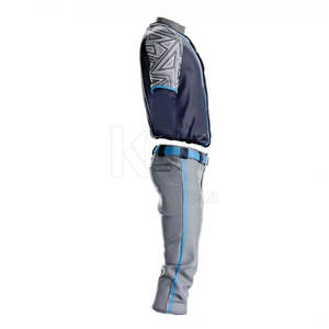 Uniforme de baseball pour hommes personnalisable de haute qualité, pantalon en jersey respirant, durable, léger, service OEM, vêtements de sport, numéro, logo - Product Image 4