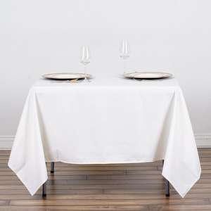 Housse de table extensible jetable en coton non tissé, élastique, résistante à l'huile et à l'eau, écologique et durable, idéale pour les mariages - Product Image 2