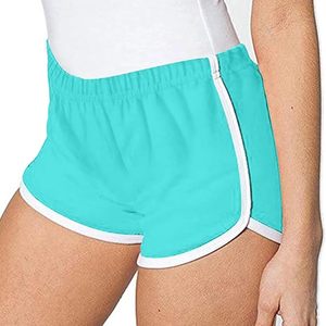 Shorts Deportivos Casuales de Secado Rápido, Ecológicos, con Logotipo Personalizado, para Mujer, de Poliéster/Algodón Transpirable de 260G, para Entrenamiento Deportivo de Verano - Product Image 1