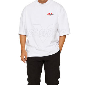 T-shirt surdimensionné à la dernière mode, couleur personnalisée, tissu doux à séchage rapide, pour usage extérieur - Product Image 2