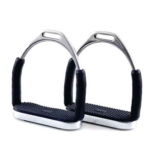 Étriers de cheval de haute qualité, antidérapants, en acier inoxydable et aluminium, style anglais, fabriqués au Pakistan, légers, 12 cm, pour l'équitation - Product Image 6