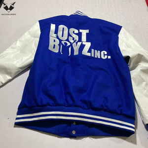 Comfortable Newest Lightweight And Warm Plus Size Men Wear Cute Top Hip Hop <b>Clothes</b> College Baseball Varsity Jackets - Product Image 3