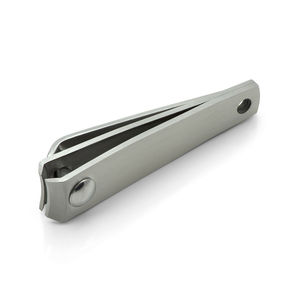 Coupe-ongles manuel classique Gervet TI-225 en acier inoxydable, ouverture large, lame courbée, pointe arrondie, coupe-cuticules pour ongles - Product Image 3