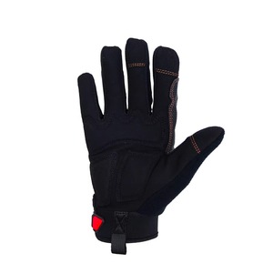 Gants de sécurité en cuir pour mécaniciens industriels, haute performance, antidérapants, anti-vibrations, confortables, respirants, avec manchette en néoprène, antistatiques - Product Image 2