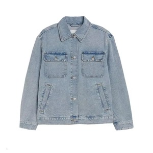 Wholesale Latest Design Top Quality Women's <b>Jeans</b> Jacket, Hot Selling 100% Cotton <b>Soft</b> Wholesale Denim Jacket For Women's - Product Image 1
