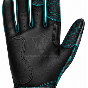 ถุงมือตีเบสบอลแบบมืออาชีพ ถุงมือกีฬาระดับพรีเมียม พร้อมสายรัดข้อมือปรับได้ วัสดุยึดเกาะสูง OEM - Product Image 5