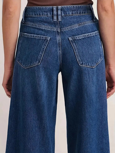 Pantalon palazzo élégant pour femme, coupe large, taille haute, décontracté, léger et respirant, idéal pour le bureau et les occasions décontractées - Product Image 6