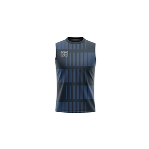 Maillot de football 7 sur 7 personnalisable grande taille, coupe confortable, premium, élégant, ajusté, sans manches, respirant - Product Image 1