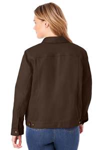 Veste en jean pour femme, nouvelle collection, design personnalisé, logo sur mesure, haute qualité, prix de gros, nouvelle conception. - Product Image 5