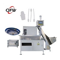 QFW Ligne d'assemblage automatique de pompe de couvercle de machine d'insertion de tube en plastique avec garantie de 1 an Composants PLC 220V