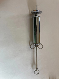 Ruya Surgical RS-1747 Steel <b>Ear</b> Wax Removal Syringe Veterinary Instruments 50-200 ML Diagnosis - Product Image 4