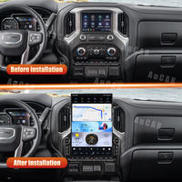 Autoradio AuCar 17,2'' Android 14 pour Chevrolet Silverado GMC Sierra 2019-2026 avec boutons LED Lecteur multimédia automobile Stéréo auto