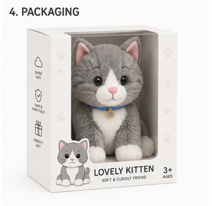 <b>cat</b> <b>plush</b> toy soft <b>cat</b> stuffed animal cute <b>cat</b> <b>plush</b> doll cartoon <b>cat</b> soft toy kitten cuddle toy kawaii <b>cat</b> <b>plush</b> - Product Image 5