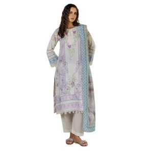 Robes de printemps de haute qualité pour femmes, ensembles 2 et 3 pièces, robes en tissu lawn, grandes tailles, tenues décontractées, autres robes, style pakistanais et punjabi pour femmes - Product Image 1