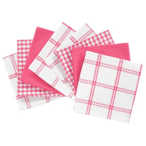 Serviettes de cuisine 100% coton avec broderie Accessoires de cuisine de qualité supérieure - Product Image 1
