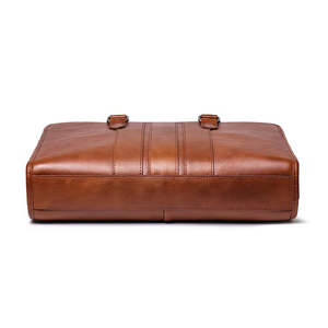 Porte-documents en cuir pleine fleur pour homme, sacoche pour ordinateur portable en cuir artisanal pour homme/sacoche pour ordinateur portable en cuir sur mesure - Product Image 3