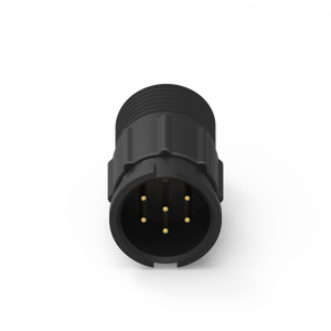 Conector de Latón de 5A, Tamaño B, 6 Pines, Moldeado con Cable, Impermeable IP67 - Product Image 3