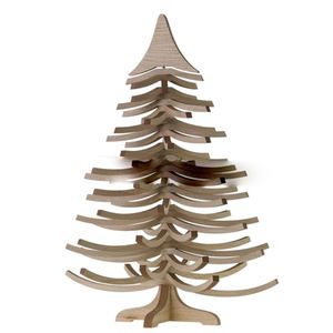 Support de présentation de Noël au design exceptionnel, nouvelle arrivée, centre de table avec base en bois, éclairage LED, en métal, conçu pour Noël - Product Image 2