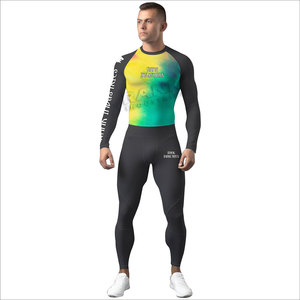 Best Selling Light Weight Comfortable Sleeveless <b>Men</b> Rash Guard Sets For Spring Season Breathable <b>Men</b> Rash Guard Sets - Product Image 1