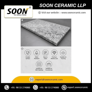 Mármol Calcita Pulido ALPINE WHITE Ecológico con Vetas Negras y Verdes, Gran Losa, Diseño 3D, Decoración Moderna para Paredes de Sala de Estar - Product Image 4