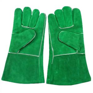 Cowhide Split Leather Welders Gloves ANSI 1 <b>Fire</b>-Resistant Spark Protective Construction for Industrial Welding Hand Protection - Product Image 4