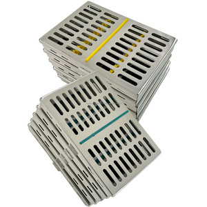 Caja de Esterilización Dental Medivolve para 10 Instrumentos, Acero Inoxidable Alemán, Caja para Autoclave, CE ISO OEM ODM, Mejor Proveedor - Product Image 6