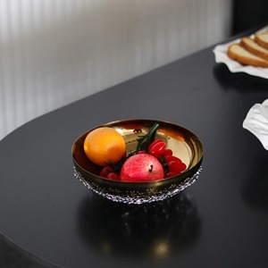 Bol en acier inoxydable de haute qualité pour servir, mélanger et stocker les aliments, bol de service en métal poli pour la maison, la cuisine et les restaurants - Product Image 2