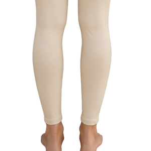 Pantalon d'équitation beige pour femme, taille haute, extensible, avec grip aux genoux, pour entraînement, compétition, sport et usage décontracté - Product Image 3