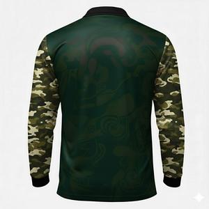 Camisa de Pesca Polo Australiana con Diseño Personalizado de Alta Calidad, Impresión por Sublimación, Sin Pedido Mínimo - Product Image 2