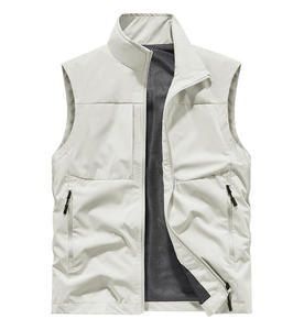 Chaleco Polar Ajustado con Logotipo Personalizado para Hombre, Chaqueta sin Mangas con Cierre Completo, para Caza y Actividades al Aire Libre, Tallas 2XL 3XL 4XL 5XL L - Product Image 2